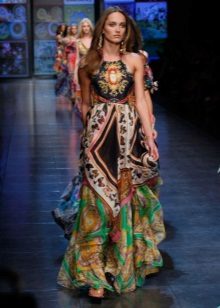 Dress-dress with scarves