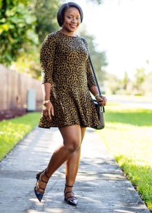 Short low waist dress for overweight