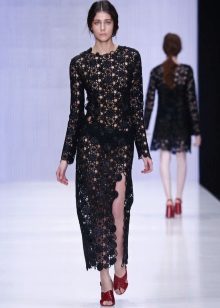 Crochet Woolen Dress