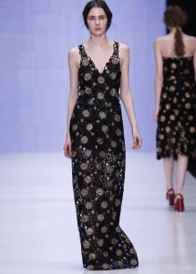 Knitted woolen dress