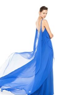 Dress in a floor summer evening