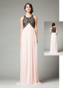 Empire style dress long