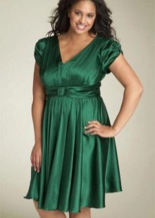 Empire style dress for full short