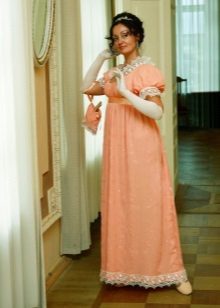 Empire style dress for the ball