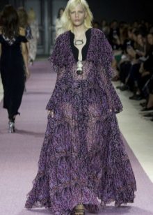 Boho Chiffon High Waist Dress