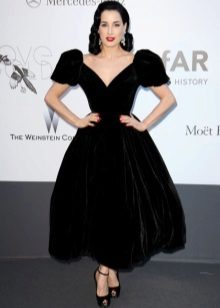 Dita von teese in retro style