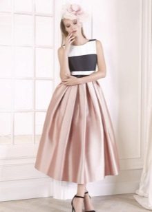 Retro style prom dress