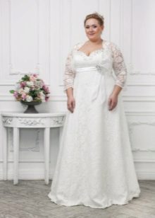 Wedding dress for overweight