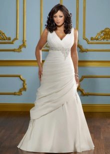 A-line wedding dress