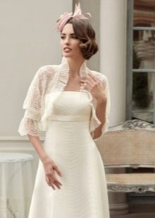 Bolero to a wedding dress