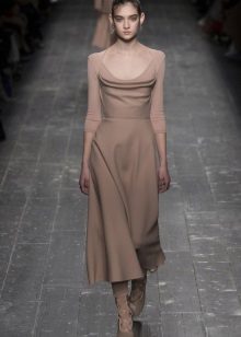 winter dress with turtleneck