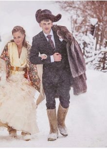 Winter wedding