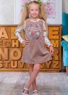 Loose dress for girls 6-8 years old