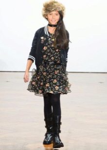 Dress for girls 9-11 years old design