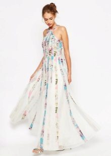 Sundress dress on the floor