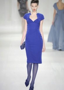 Blue pantyhose ke pakaian biru