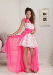 Dress in the style of baby dollars short for the girl