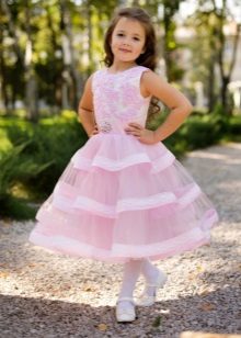 A magnificent dress for the girl of A-silhouette