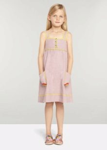 Summer dress for girls 5-8 years old