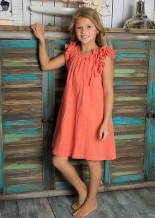 Summer dress for girls 5-8 years old for every day