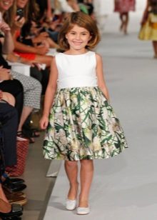 Dress with print for 11 years old girl