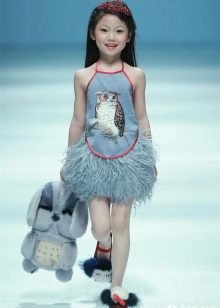 Summer short dress for girls