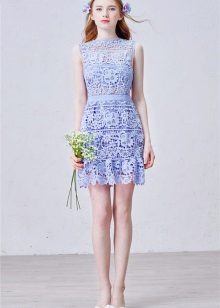 Robe en dentelle à la mode pour la saison printemps-été 2016