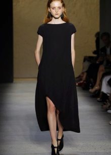 Robe à la mode A-silhouette de la saison automne-hiver 2016