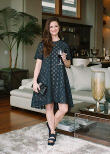 Robe trapèze décontractée à la mode 2016