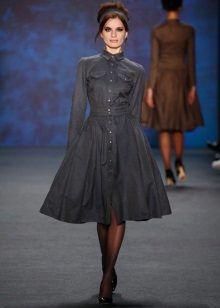 Robe en cachemire à la mode pour la saison automne-hiver 2016