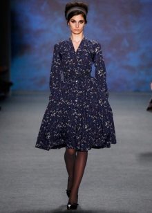 Robe en viscose à la mode pour la saison automne-hiver 2016