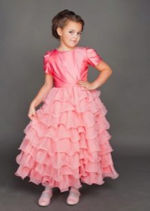 Elegant graduation dress for the girl magnificent