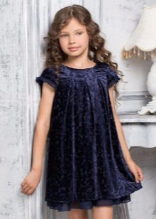 Elegant dress a-line for a full girl