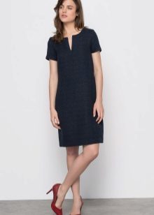 practical tweed dress