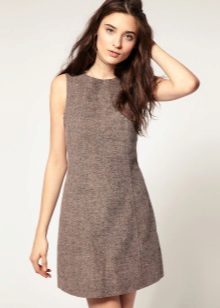 tweed shift dress
