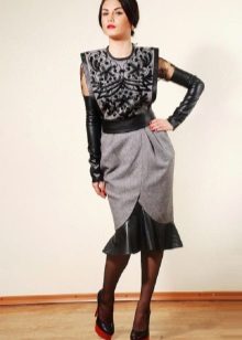 designer tweed dress
