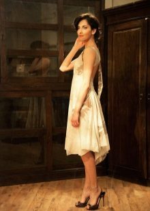 open back batista dress