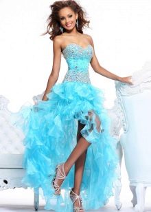 bright organza dress