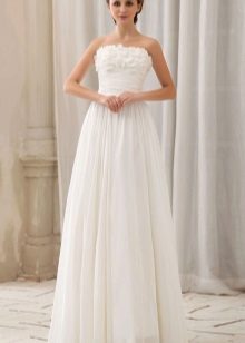 open bodice wedding dress