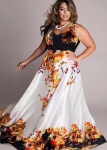 summer satin dress for overweight