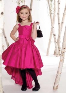 Vestit de graduació de grau 4 alt-baix