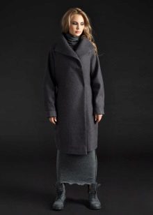 Coat for a long winter dress