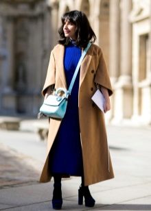 Long coat to a long dress