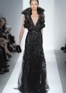 Vest for a long evening dress