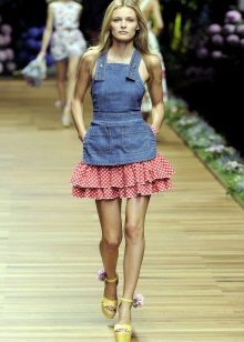 Denim dress-sundress