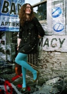 Tights for a black sheath dress