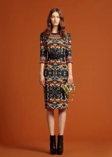 Midi dress direct color