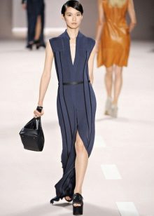 Platform shoes for a blue dress