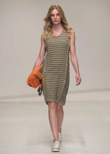 sneakers for a short green dress