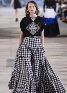 peasant style full skirt